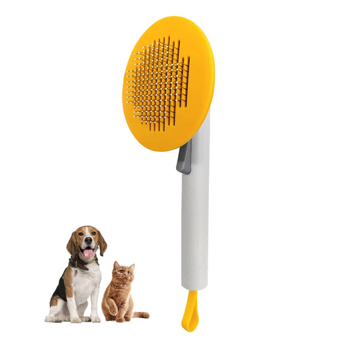 Dog & Cat Brush with Release Button